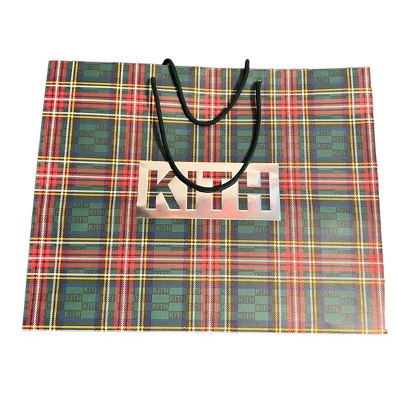 Kith Other - Kith Large Plaid Double Handle Shopping Bag